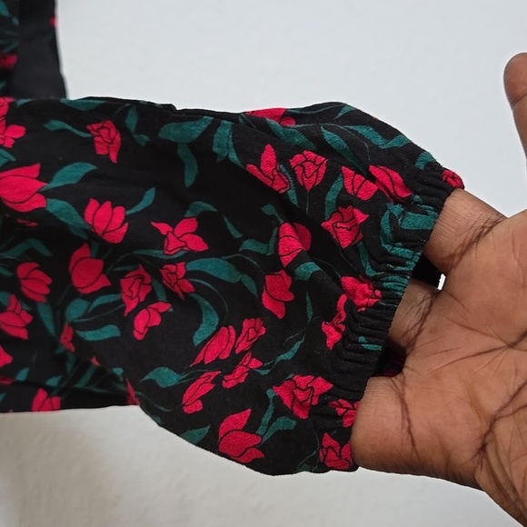 Lovers + Friends Wiley Floral Top In Rosebud Size M - Picture 9 of 16